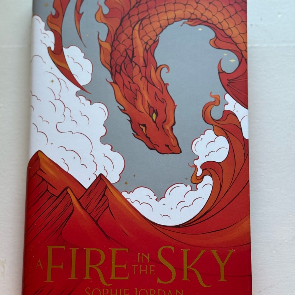 Red Dragon Fantasy Book Cover